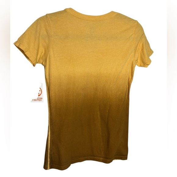 NWT American Fighter Dailey Short Sleeve Mocktwist Tee in Amber Ombré Size XS - Picture 6 of 10